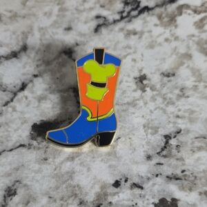 Goofy Loungefly Cowboy Boot Pin